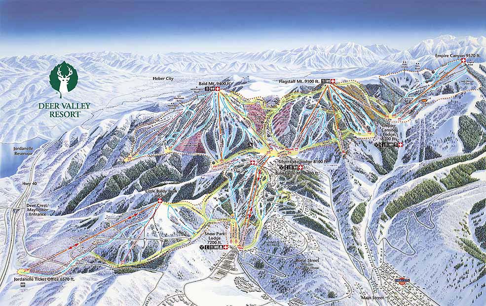 Park City Retreat Call Doug For DEER VALLEY TRAIL MAP 